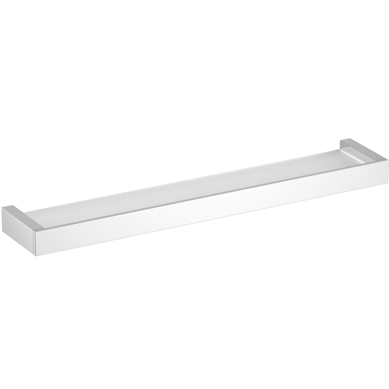 Полка в ванную стеклянная Timo Petruma хром 15272/00 - 0