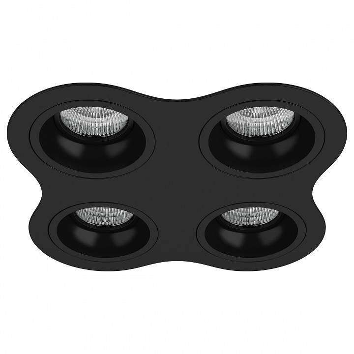 Встраиваемый светильник Lightstar Domino (214647+214607+214607+214607+214607) D64707070707 - 0