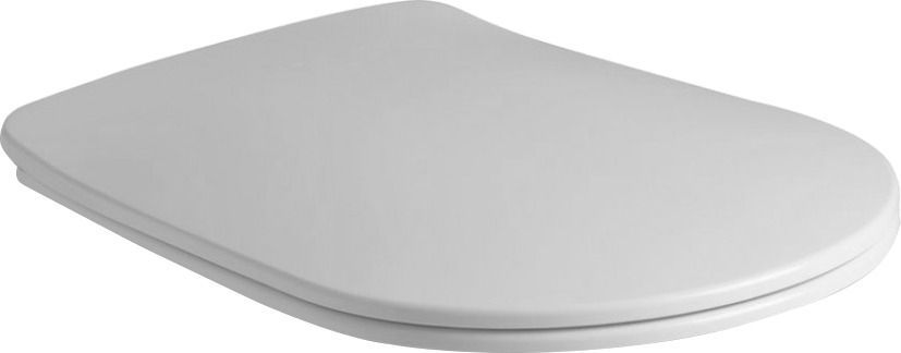 Крышка-сиденье Kerasan Nolita белый/хром, с микролифтом  539101 - 0