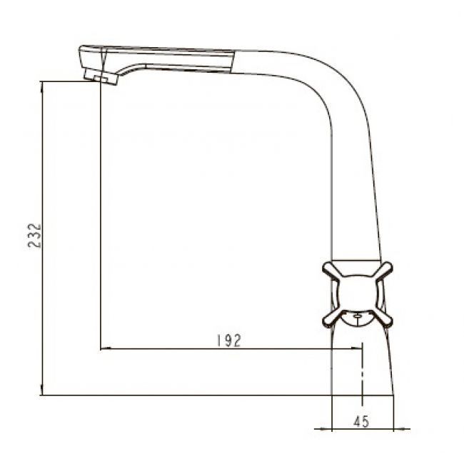 Смеситель Kaiser Cuatro 58033 для кухонной мойки - 1