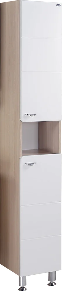 Шкаф-пенал Onika Стиль 30 белый/светлое дерево  403048 - 0