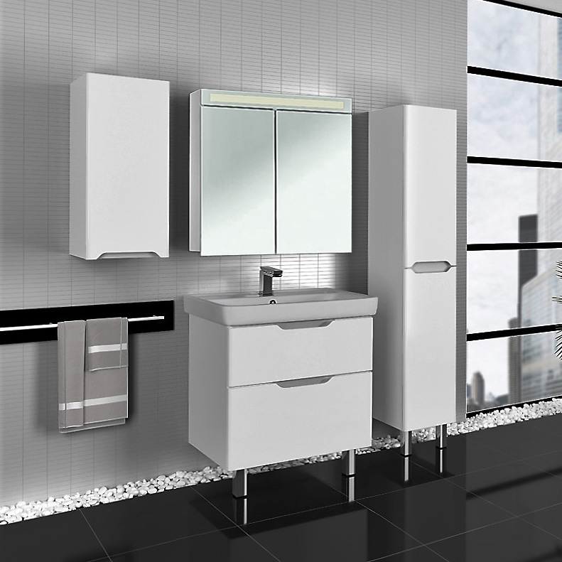 Мебель для ванной Dreja.Eco Q Plus 80 белая - 0