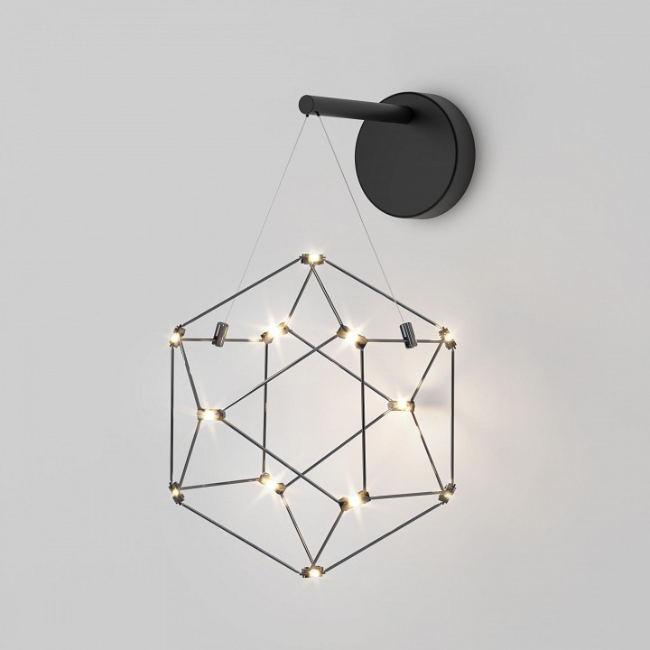 Бра Eurosvet Uma 90310/1 черный жемчуг - 0