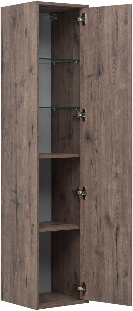 Шкаф-пенал Aquanet Lino 35 дуб веллингтон 253914 - 3