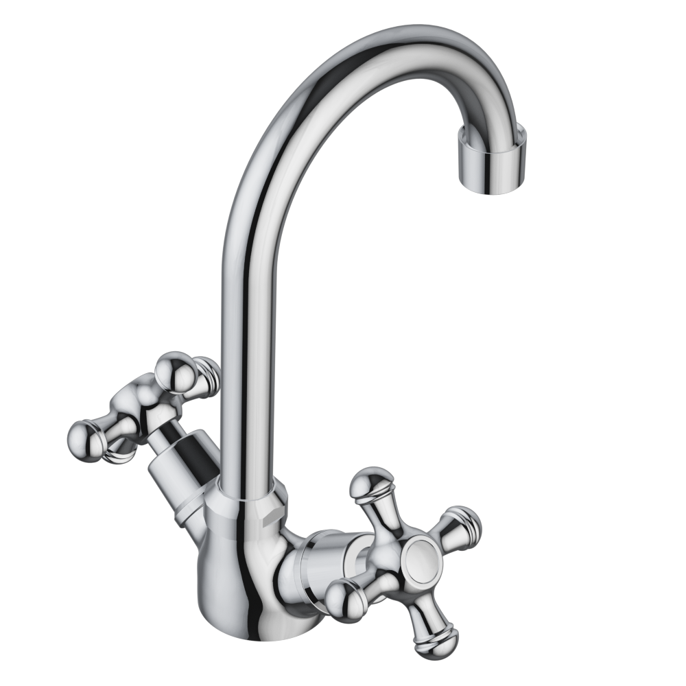 Смеситель для кухонной мойки Redblu by Damixa Retro хром  230210000 - 3