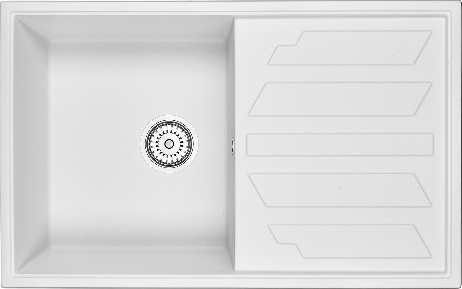 Мойка кухонная Granula GR-8002 арктик - 0