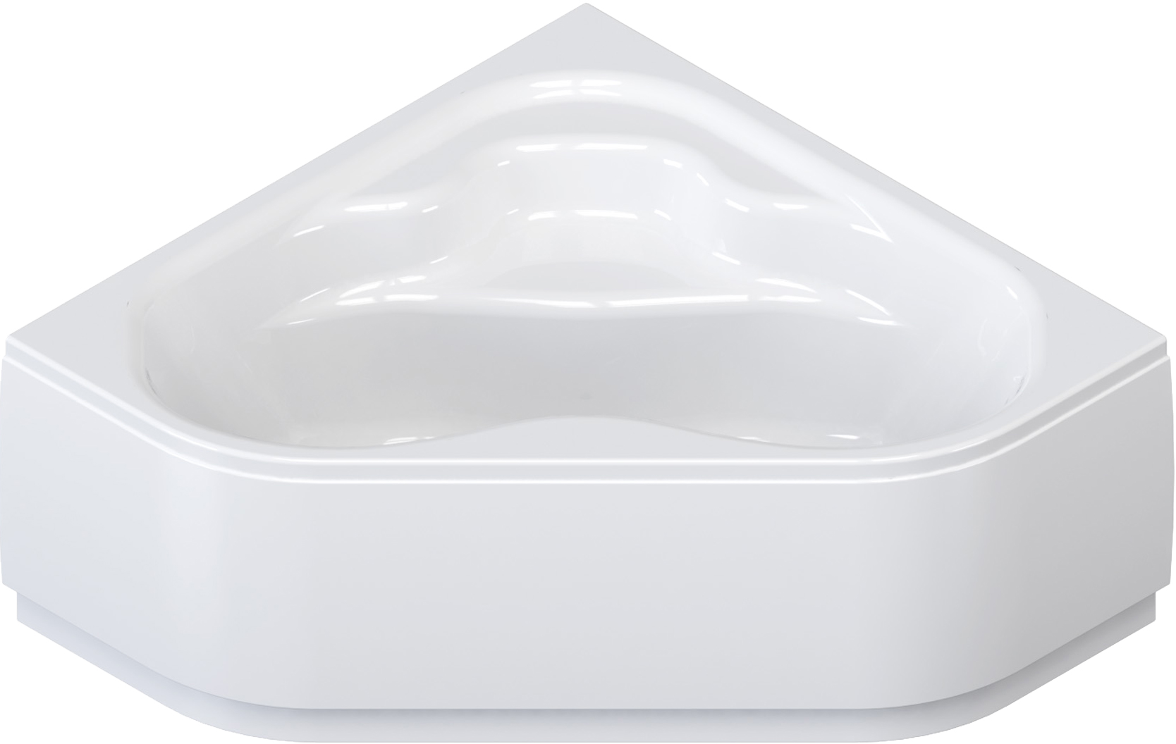 Акриловая ванна Cezares Plitvice 140  PLITVICE-140-140-41 - 1