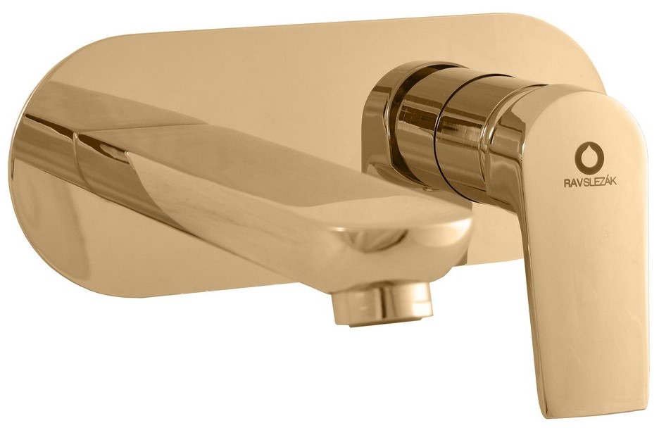 Смеситель для раковины Rav Slezak Colorado золото CO135Z - 0