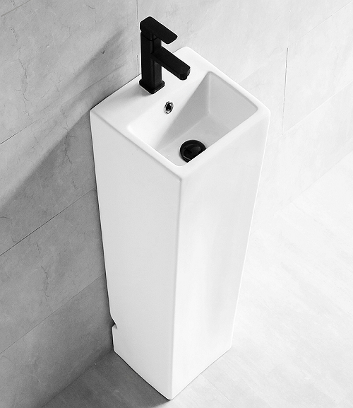 Раковина напольная CeramaLux N 34 см белый  NB147 - 2