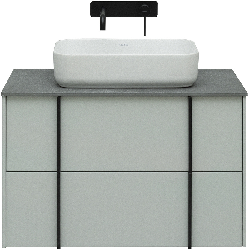 Тумба под раковину Allen Brau Reality 80 светло - зеленый матовый 1.32005.PWM - 1
