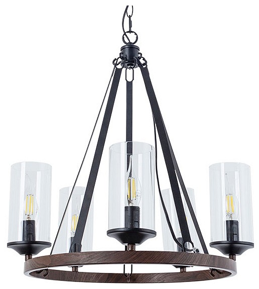 Подвесная люстра Arte Lamp Dalim A7014SP-5BK - 0
