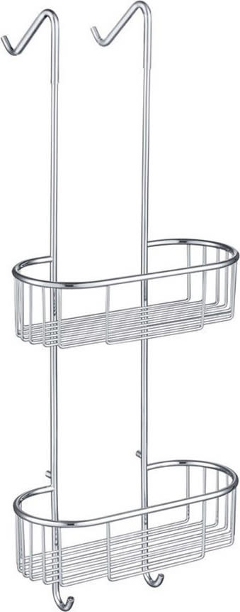Полка двойная Timo Nelson 150084/00 хром - 0