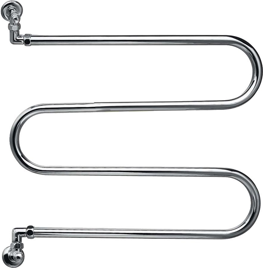 Полотенцесушитель водяной Margaroli Vento 400CR хром - 0