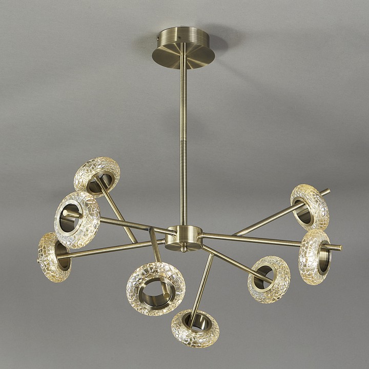 Люстра на штанге Escada Gravity 10252/8LED Brass - 2