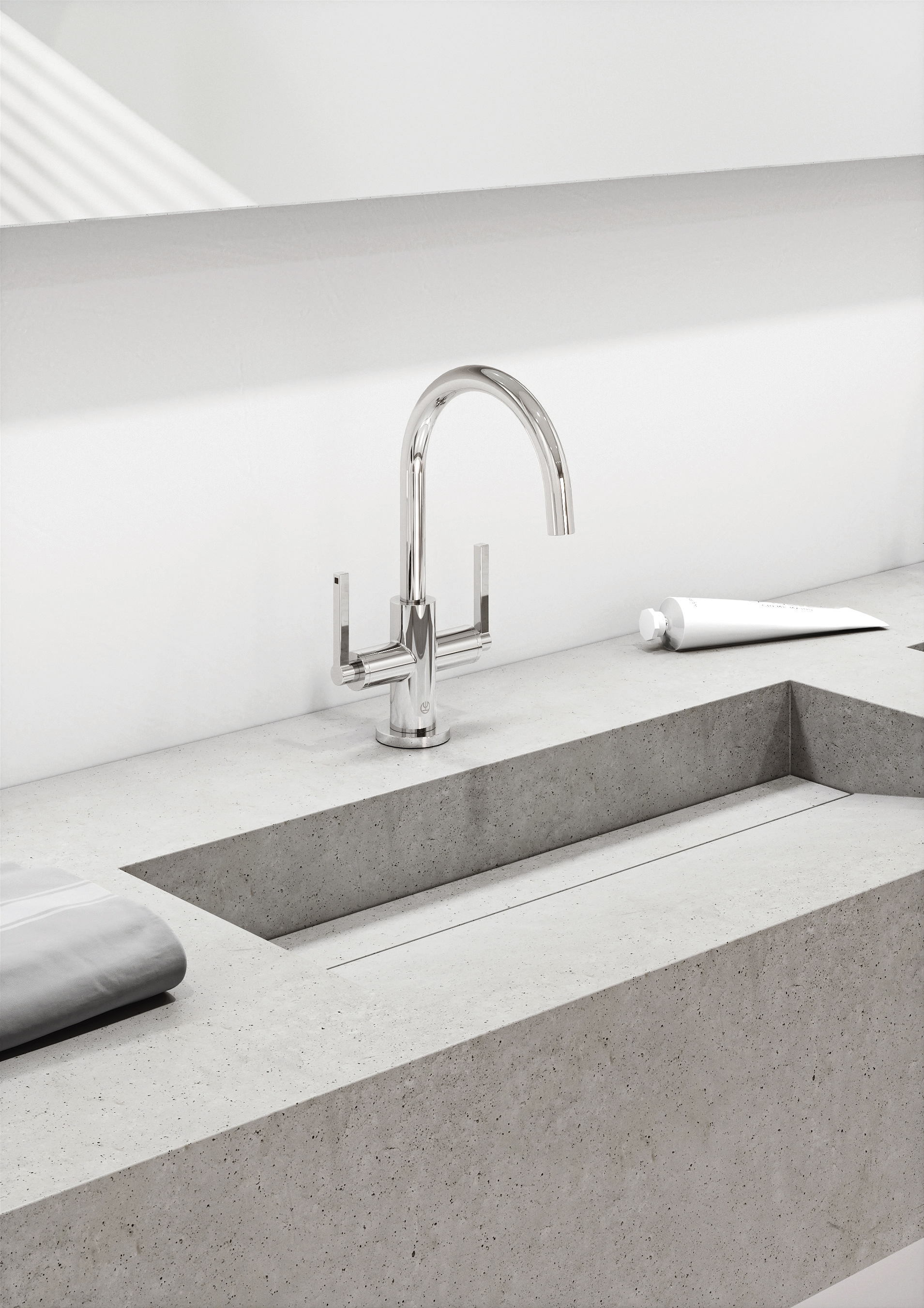 Смеситель Kludi Nova Fonte Puristic для раковины 201180515 - 2