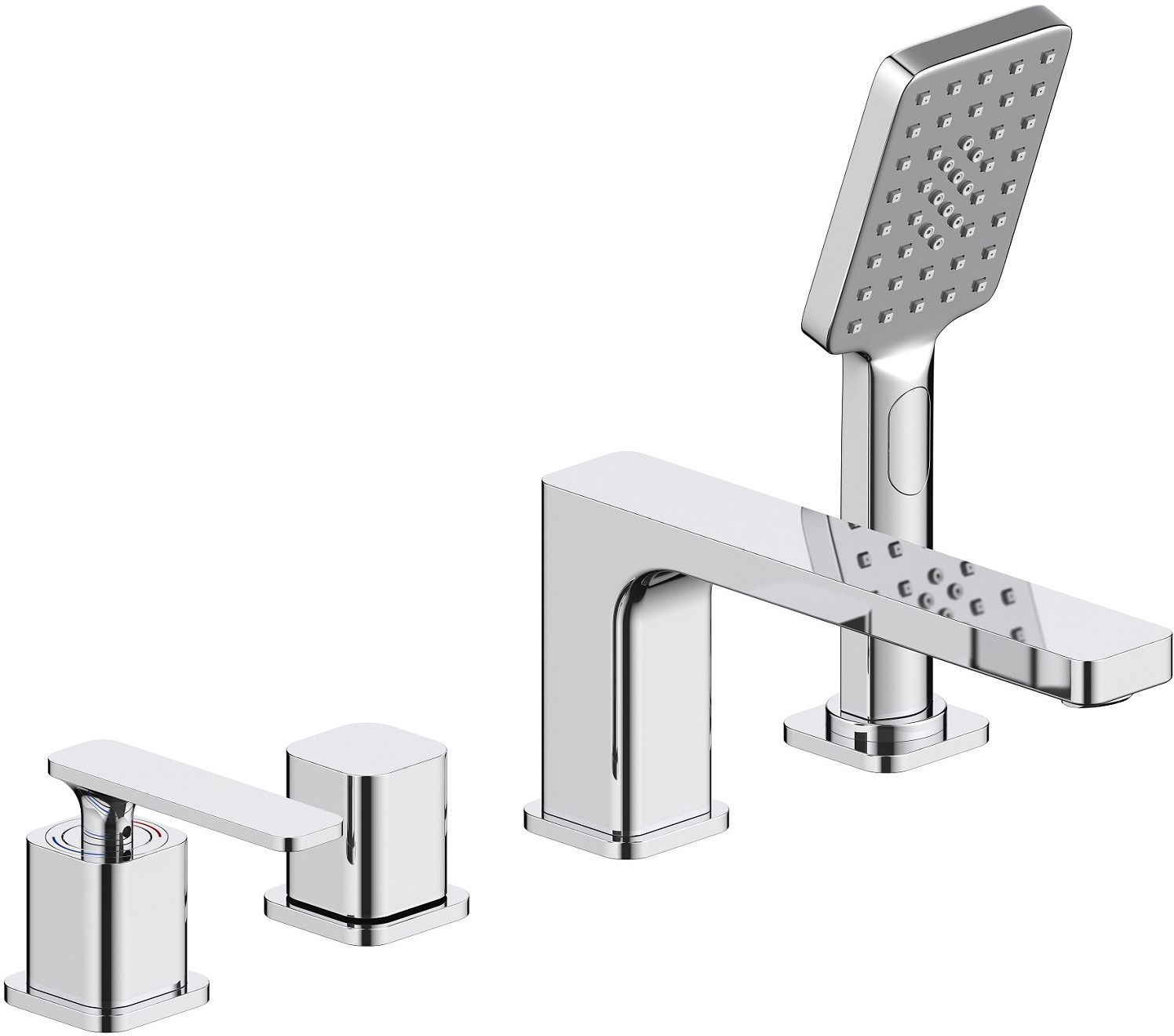 Смеситель для ванны с душем, врезной Timo Torne 4330/00Y хром - 0