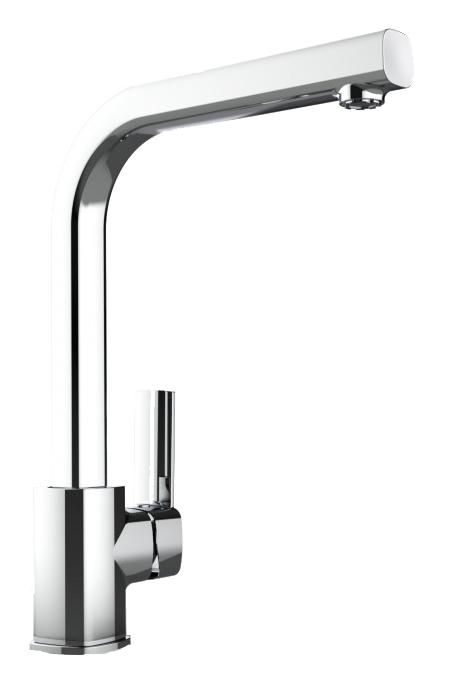 Смеситель для кухни GPD Pedra хром MTE160 - 0