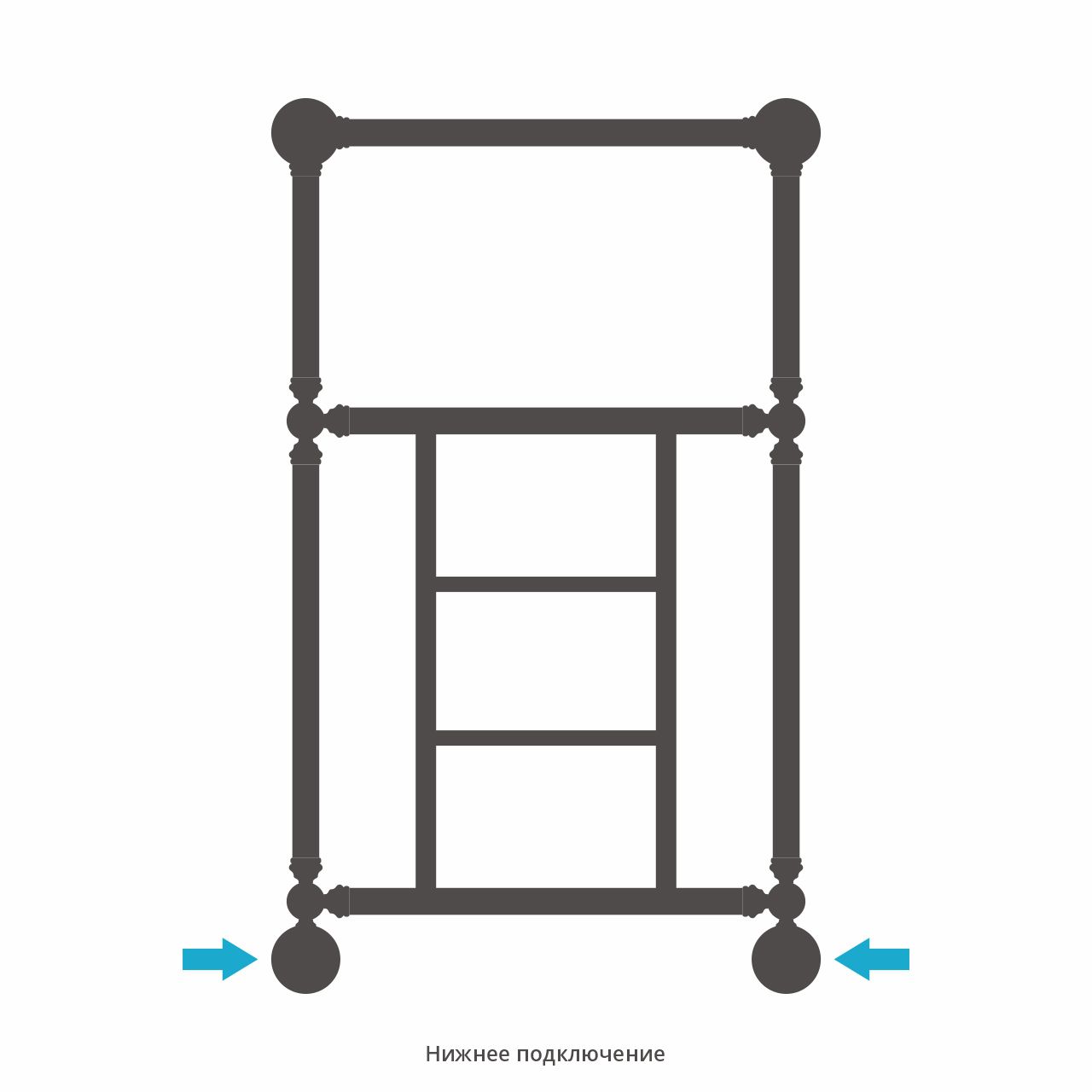 Полотенцесушитель водяной ДР 