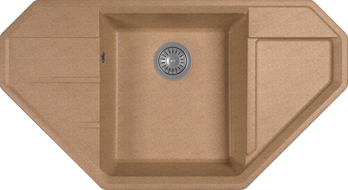 Мойка Крона 910, терракота СМс 29.040.D0910.406 - 0