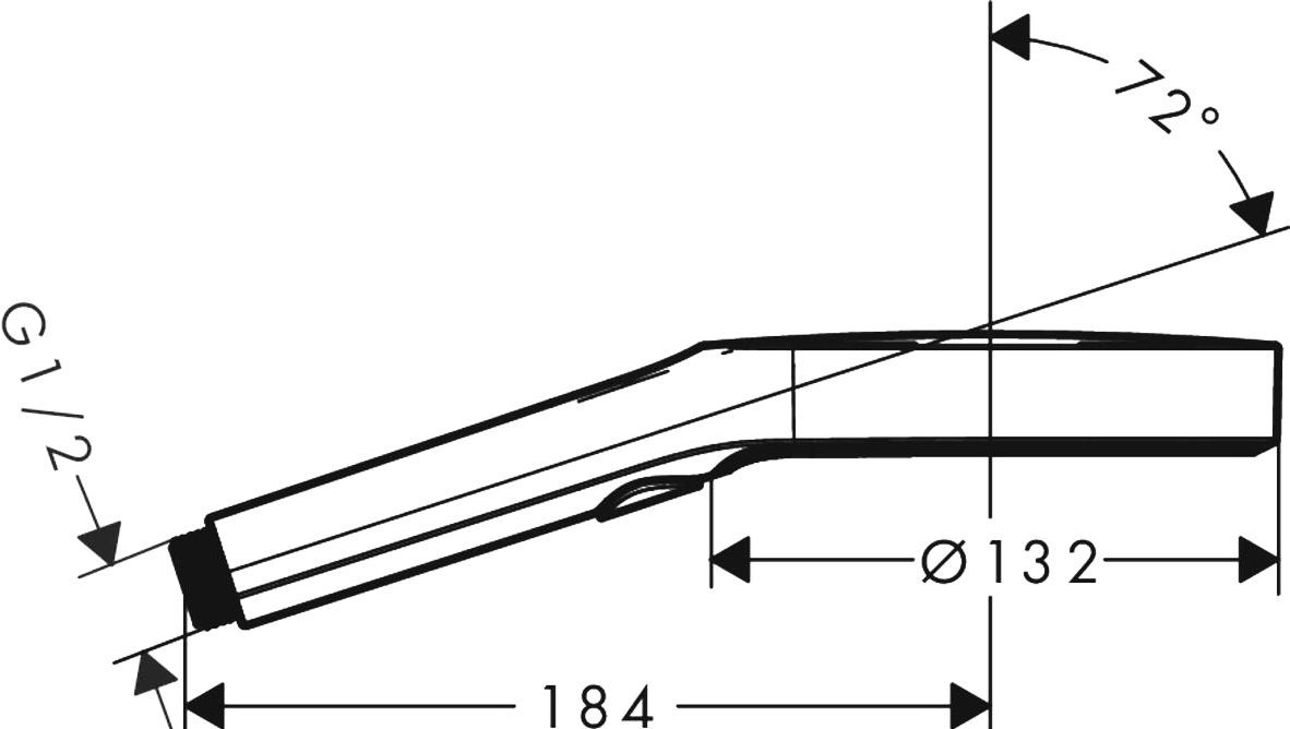 Душевой гарнитур Hansgrohe Rainfinity Ecosmart 27672000 - 6
