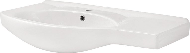 Тумба с раковиной Style Line Жасмин 82 R белая, с бельевой корзиной - 4