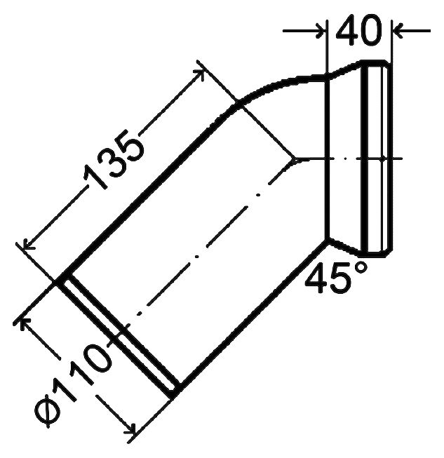 Фановая труба Viega   101718 - 1