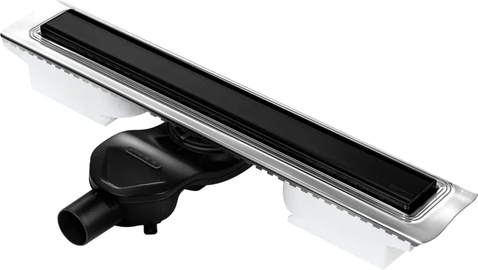 Душевой лоток Berges B1 Keramik 70 черный матовый 095118 - 0