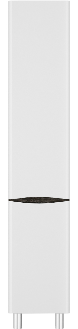Шкаф-пенал AM.PM Like 35 R напольный, белый глянец, венге M80CSR0356VF - 8