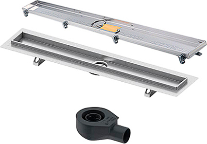 Душевой лоток TECE TECEdrainline 70 см под плитку с сифоном - 0