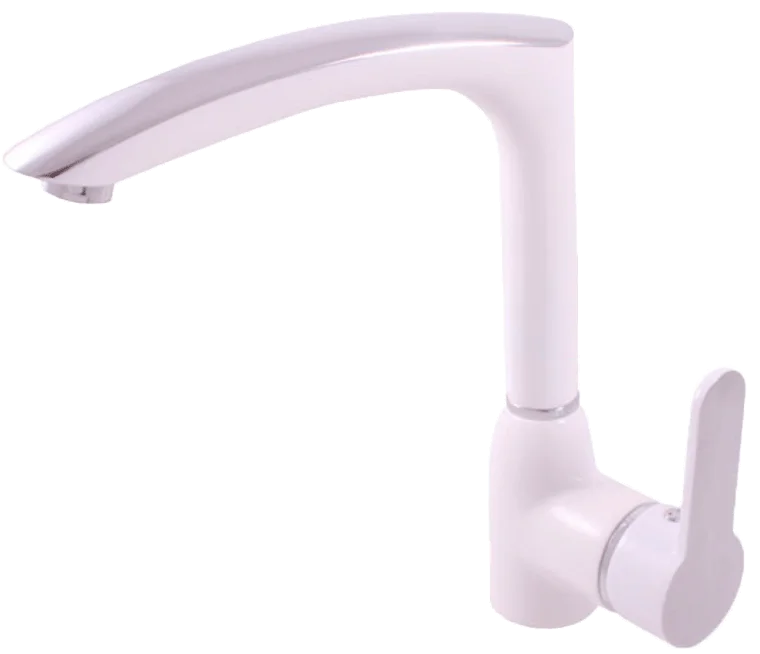 Смеситель для кухни Rav Slezak Zambezi белый ZA007.5/7CB - 0