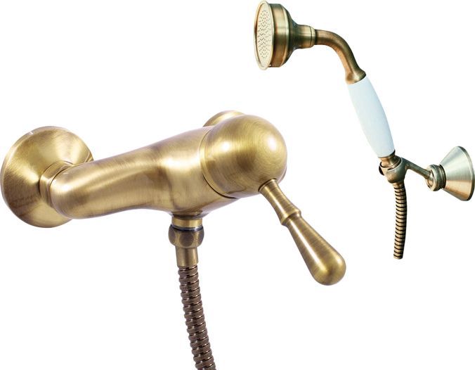 Смеситель для ванны Rav Slezak Labe бронза  L081.5/2SM - 0