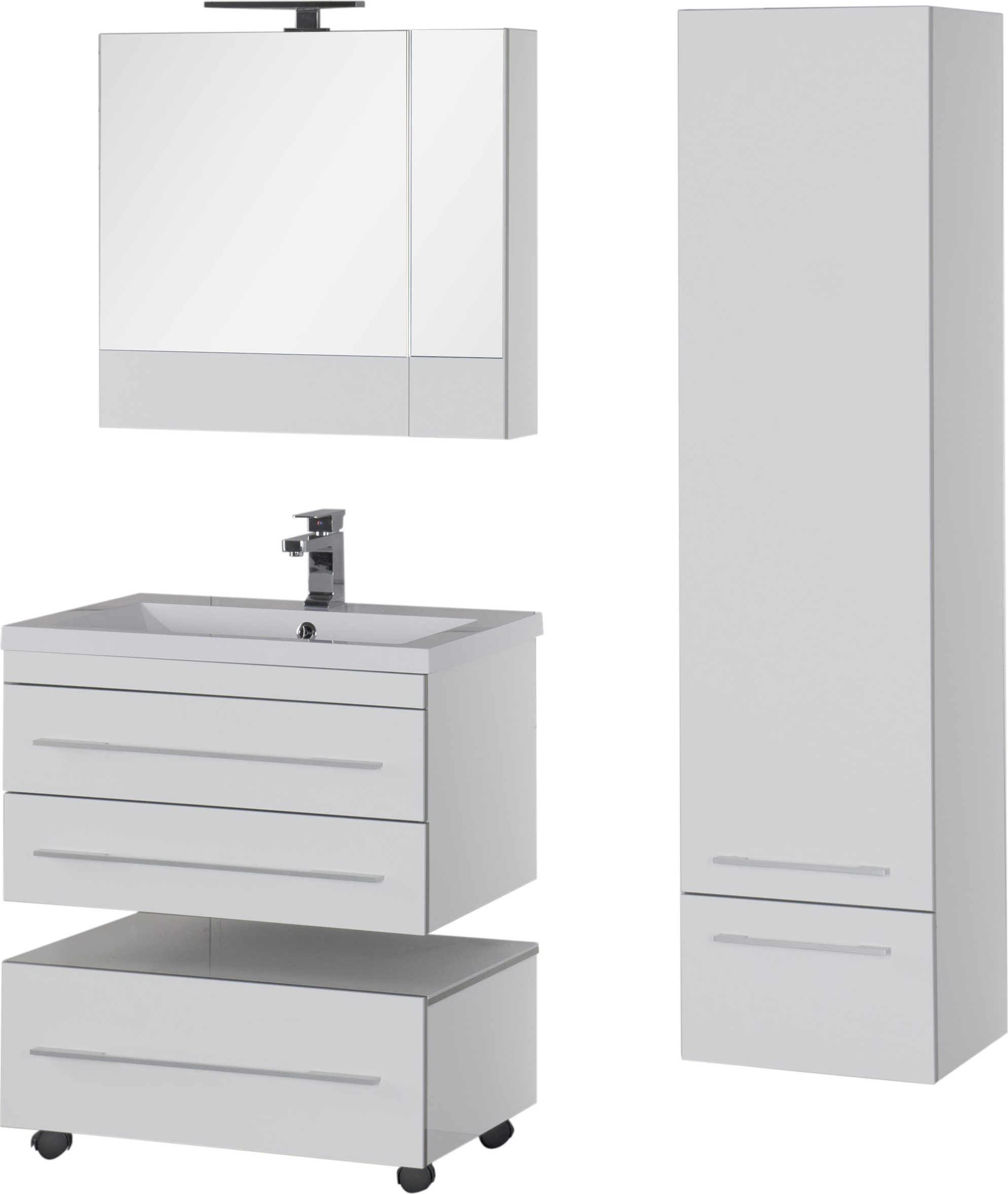 Мебель для ванной Aquanet Верона 75 подвесная белая 176669 - 32