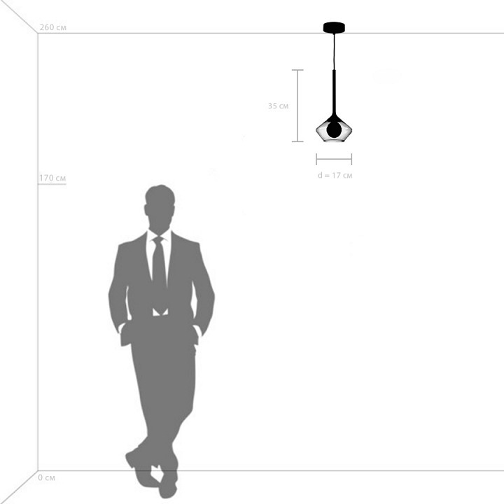 Подвесной светильник Lightstar Vetro 801202 - 4