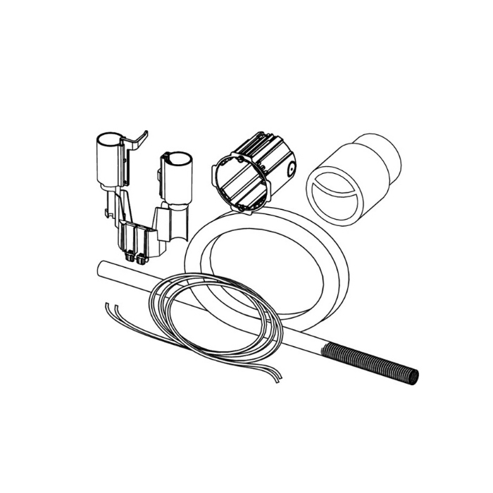 Комплект подключения пневматической панели смыва для бачка Octa 9240977 - 1
