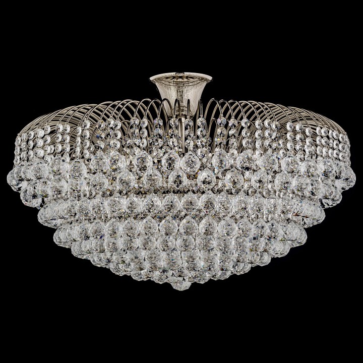 Люстра на штанге Arti Lampadari Empoli Nickel Empoli E 1.2.60.100 N - 1