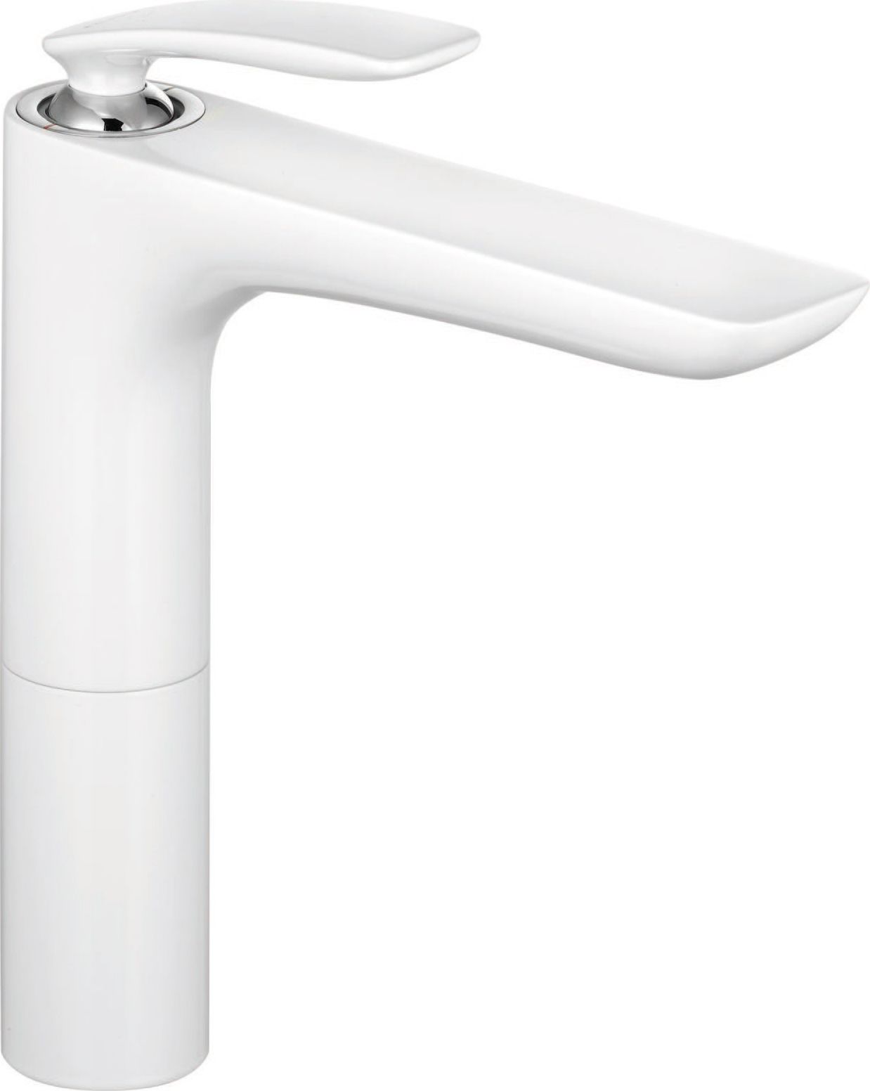 Смеситель для раковины Kludi Balance белый, хром  522989175 - 0