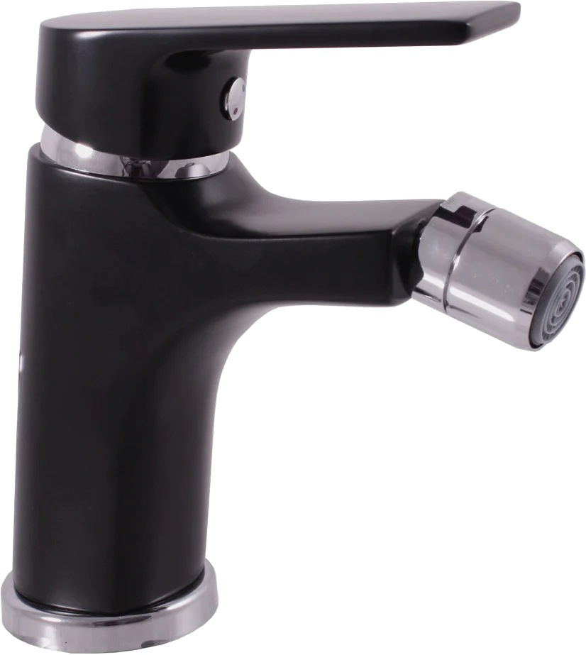 Смеситель для биде Rav Slezak Colorado черный матовый - хром CO145.5KCMATC - 0