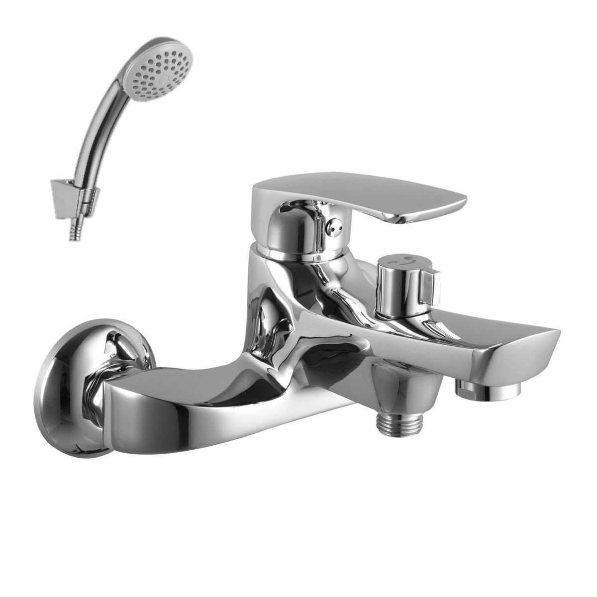 Смеситель для ванны Lemark plus Shape хром  LM1712C - 0