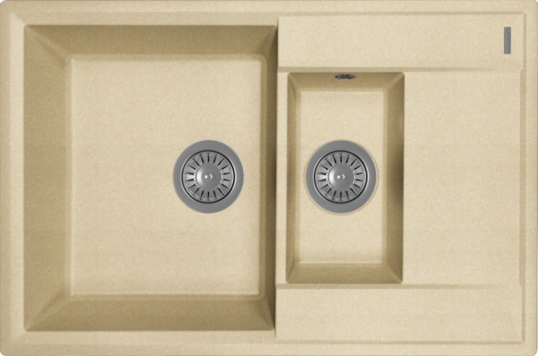 Мойка Flortek Консул 760 К, бежевый FG  23.025.D0760.104 - 0