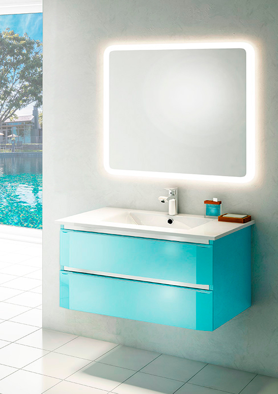 Зеркало в ванную Sanvit Армония 100 см  zarm100 - 1