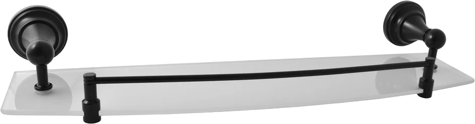 Полка стеклянная Rav Slezak Morava 50 черный матовый MKA0900/50CMAT - 0