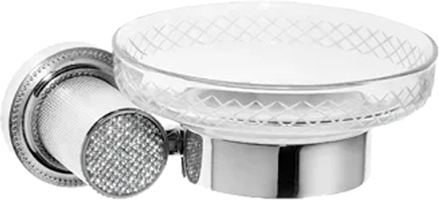 Мыльница Boheme Royal Cristal Chrome подвесная 10923-CR - 0