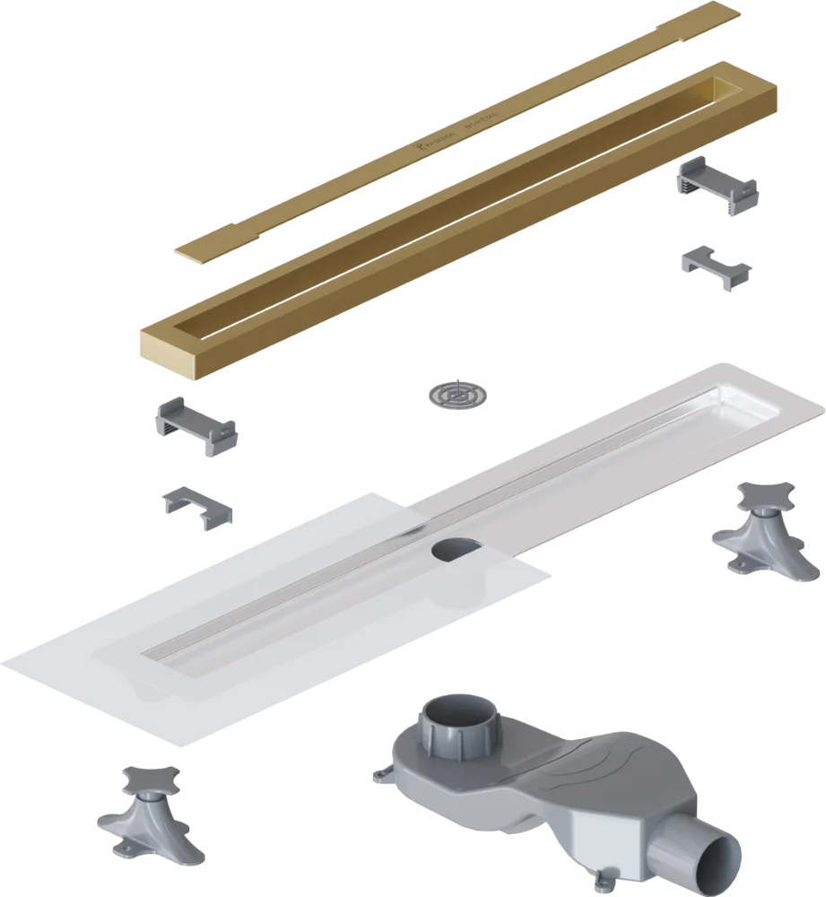 Душевой лоток Armadi Art Premium Trendy 60 золото матовый 983-60-MG - 2