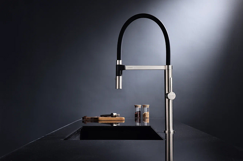 Смеситель для кухни Paulmark Leader сталь Le214101-NI - 1