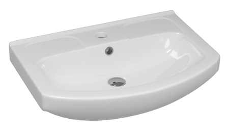 Тумба с раковиной Misty Амур 60 белая матовая УТ000009448 - 3