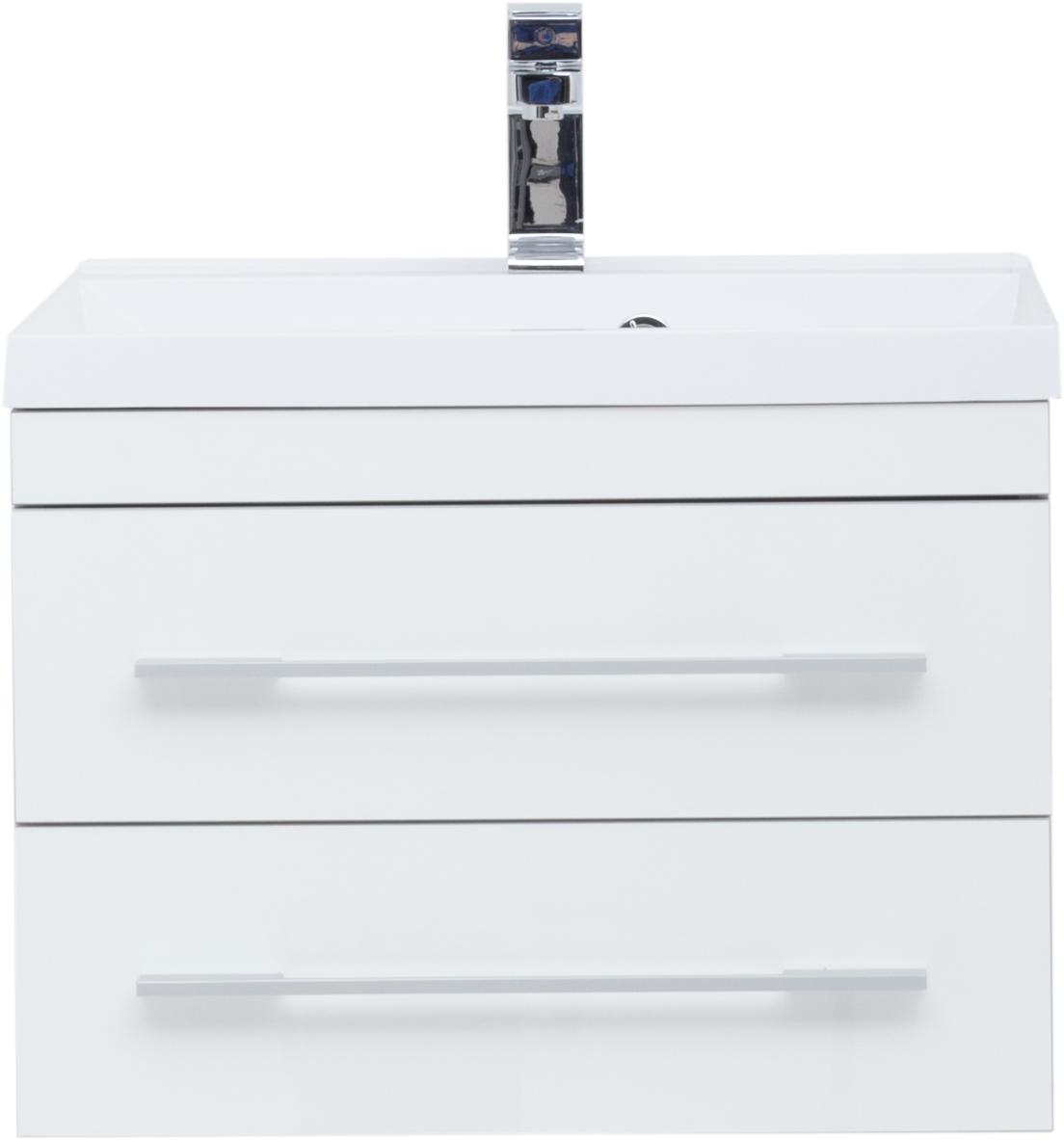 Тумба с раковиной Aquanet Верона 58 подвесная белая - 4