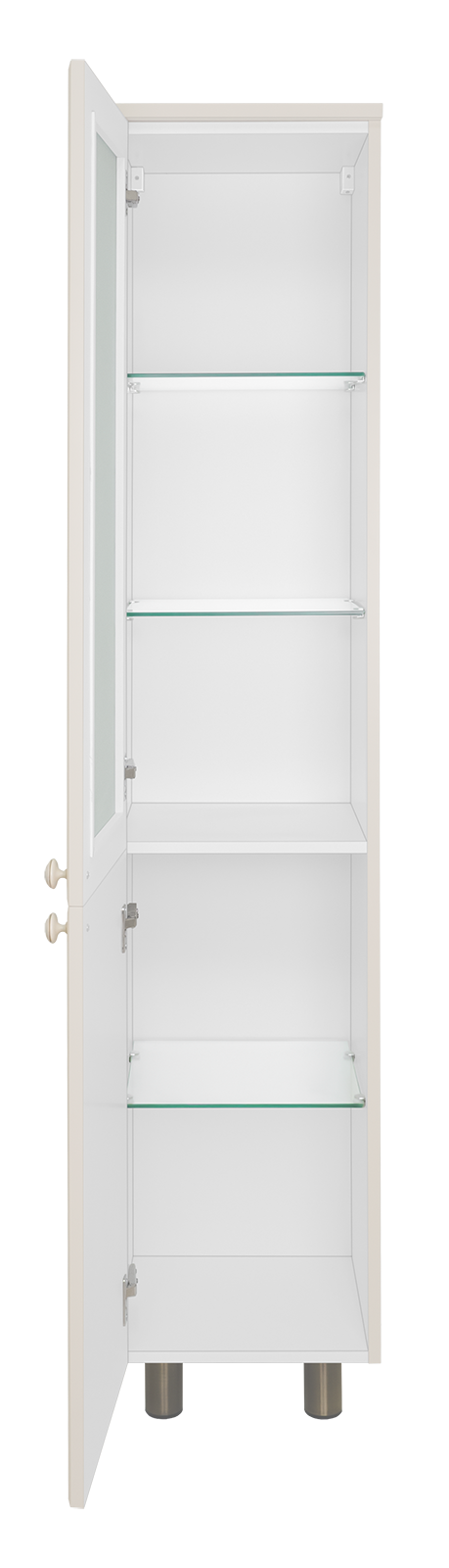 Шкаф-пенал Misty Латте 35 L, бежевый П-Лат05035-03Л - 1