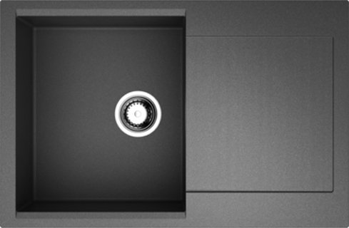 Мойка кухонная Omoikiri Daisen 78-BL черная 4993327 - 0
