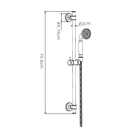 Душевой гарнитур Gappo G8017 - 1
