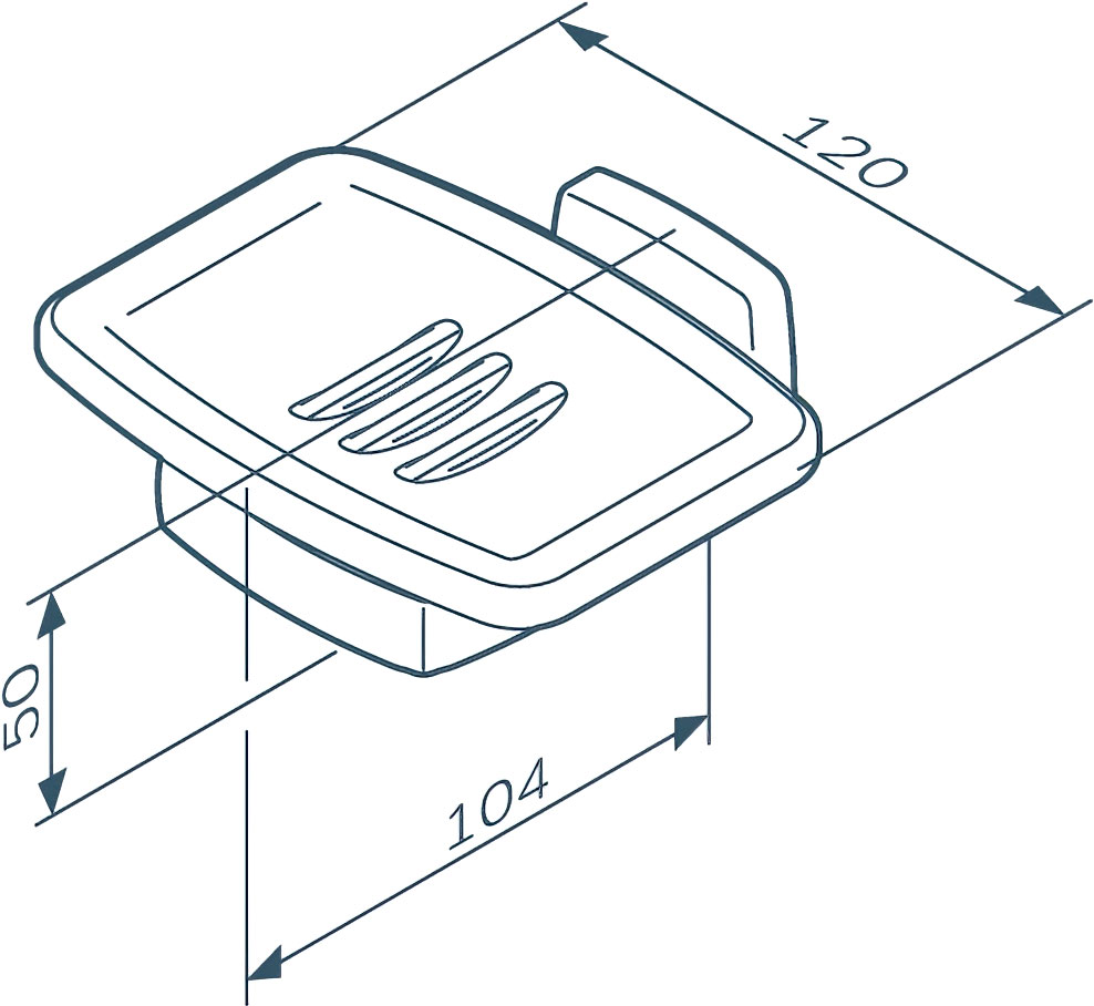 Мыльница AM.PM Gem A9034222 - 5